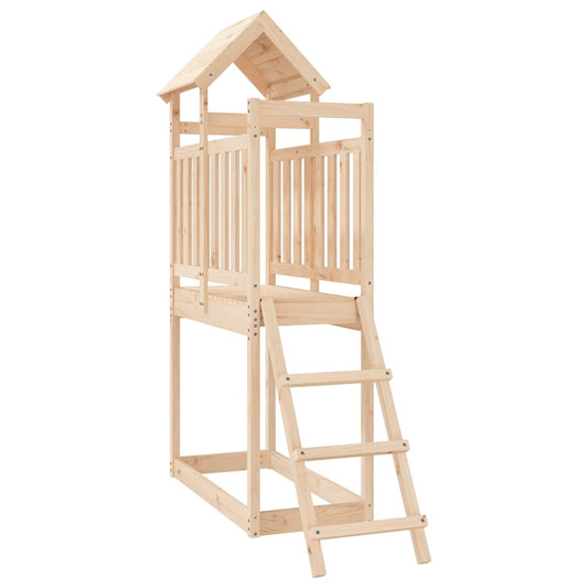 Dětské hřiště na zahradu 53 x 110 x 214 cm masivní borové dřevo