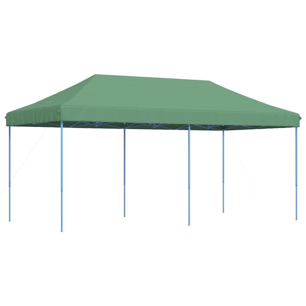 Skládací party stan pop-up zelený 580 x 292 x 315 cm