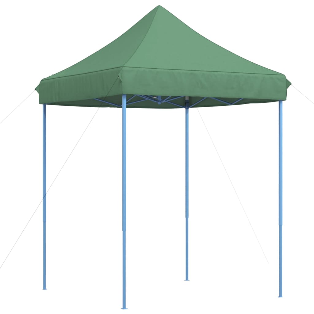 Skládací party stan pop-up zelený 200 x 200 x 306 cm