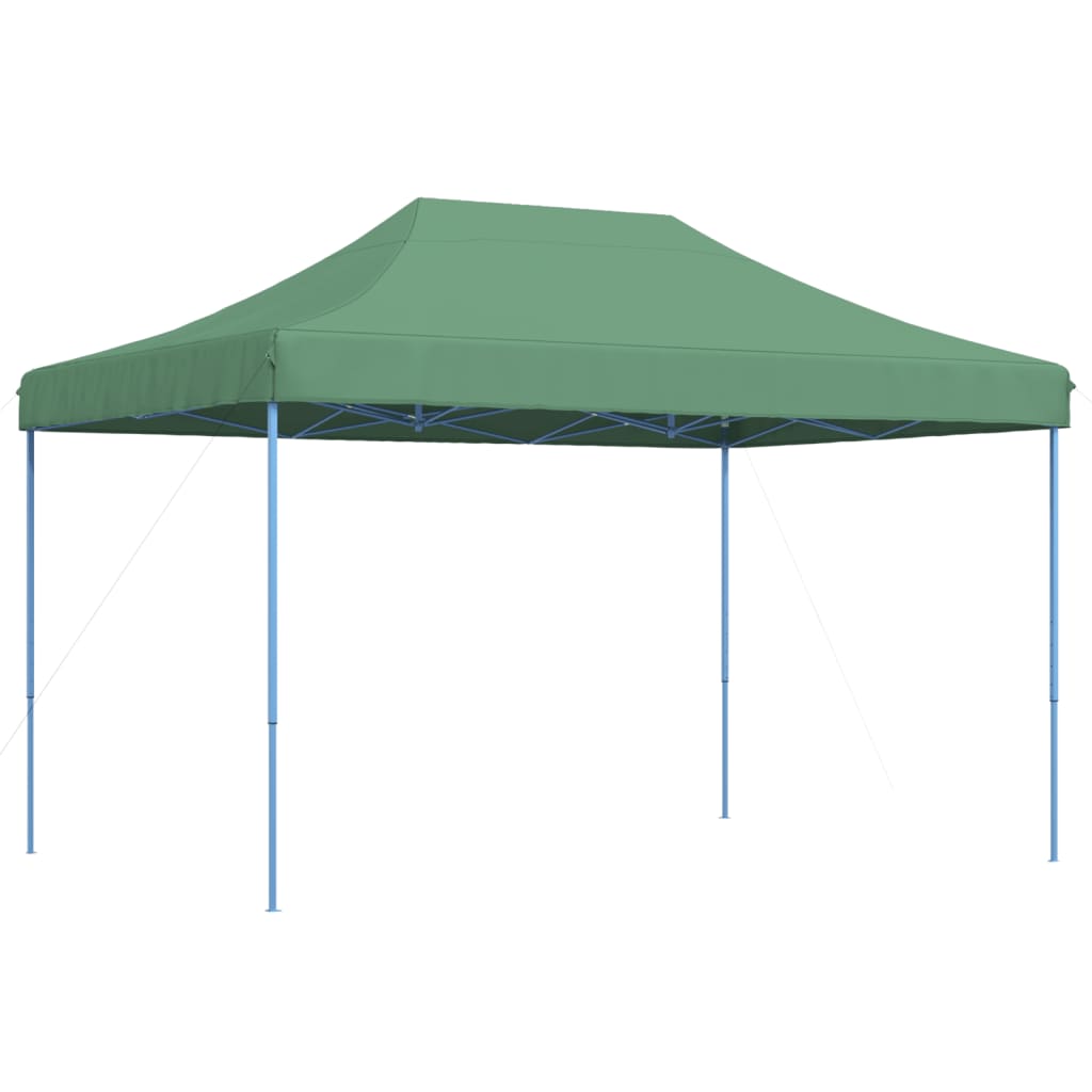 Skládací party stan pop-up zelený 410 x 279 x 315 cm
