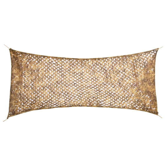 Maskovací síť s úložným vakem 312 x 140 cm písková