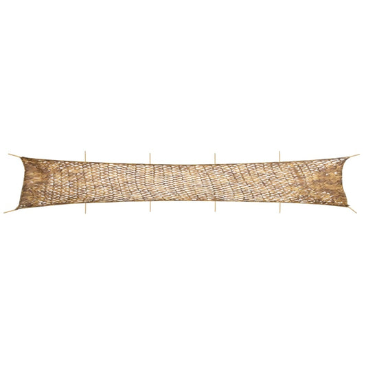 Maskovací síť s úložným vakem 1 038 x 137 cm písková