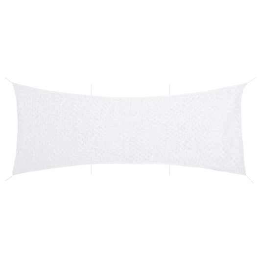 Maskovací síť s úložným vakem 623 x 203 cm bílá