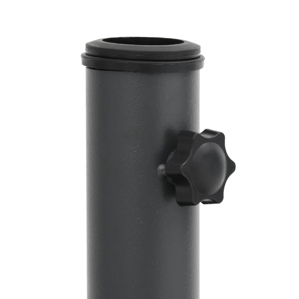Stojan na slunečník pro tyč Ø 32 / 38 / 48 mm 17 kg čtvercový
