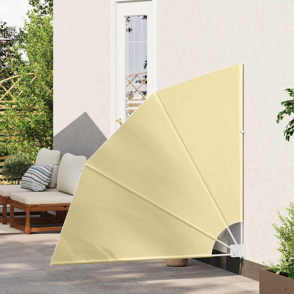 Zástěna na balkon Písková 140 x 140 cm textil