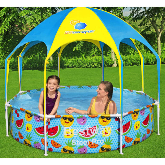 Bestway Nadzemní bazén pro děti Steel Pro UV Careful 244 x 51 cm