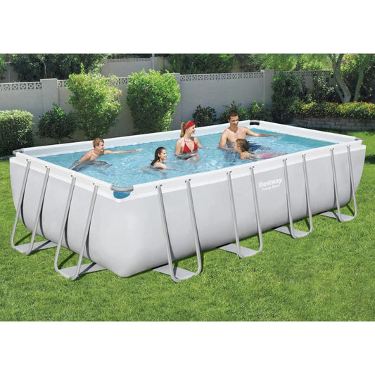 Bestway Power Steel Bazénový set obdélníkový 549 x 274 x 122 cm