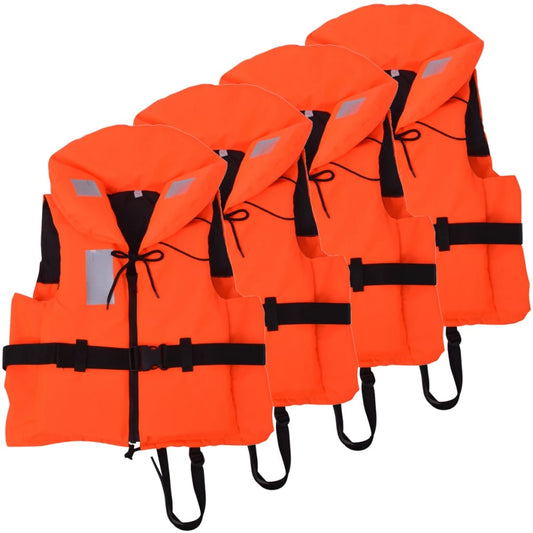Plovací vesty 4 ks 100 N 60-70 kg