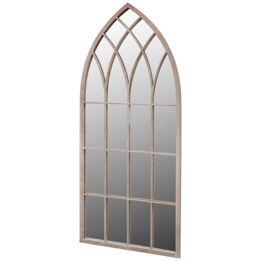 Zahradní zrcadlo gotický oblouk 50 x 115 cm interiér i exteriér
