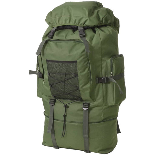 Batoh v army stylu XXL 100 l zelený