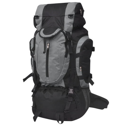 Outdoorový batoh XXL 75 l černý a šedý