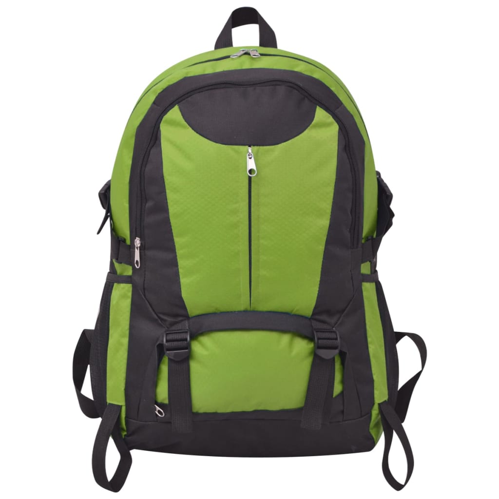 Outdoorový batoh 40 l černý a zelený