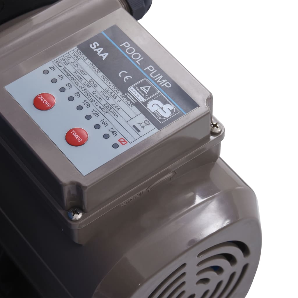 Pískové filtrační čerpadlo s časovačem 530 W 10 980 l/h