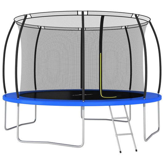 Trampolína s příslušenstvím kulatá 366 x 80 cm 150 kg