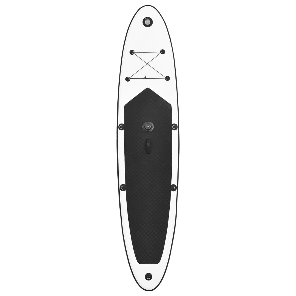 Nafukovací Stand Up Paddleboard s plachtou černo-bílý