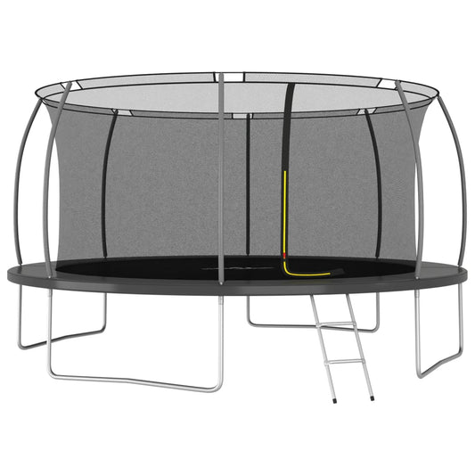 Trampolína s příslušenstvím kulatá 460 x 80 cm 150 kg