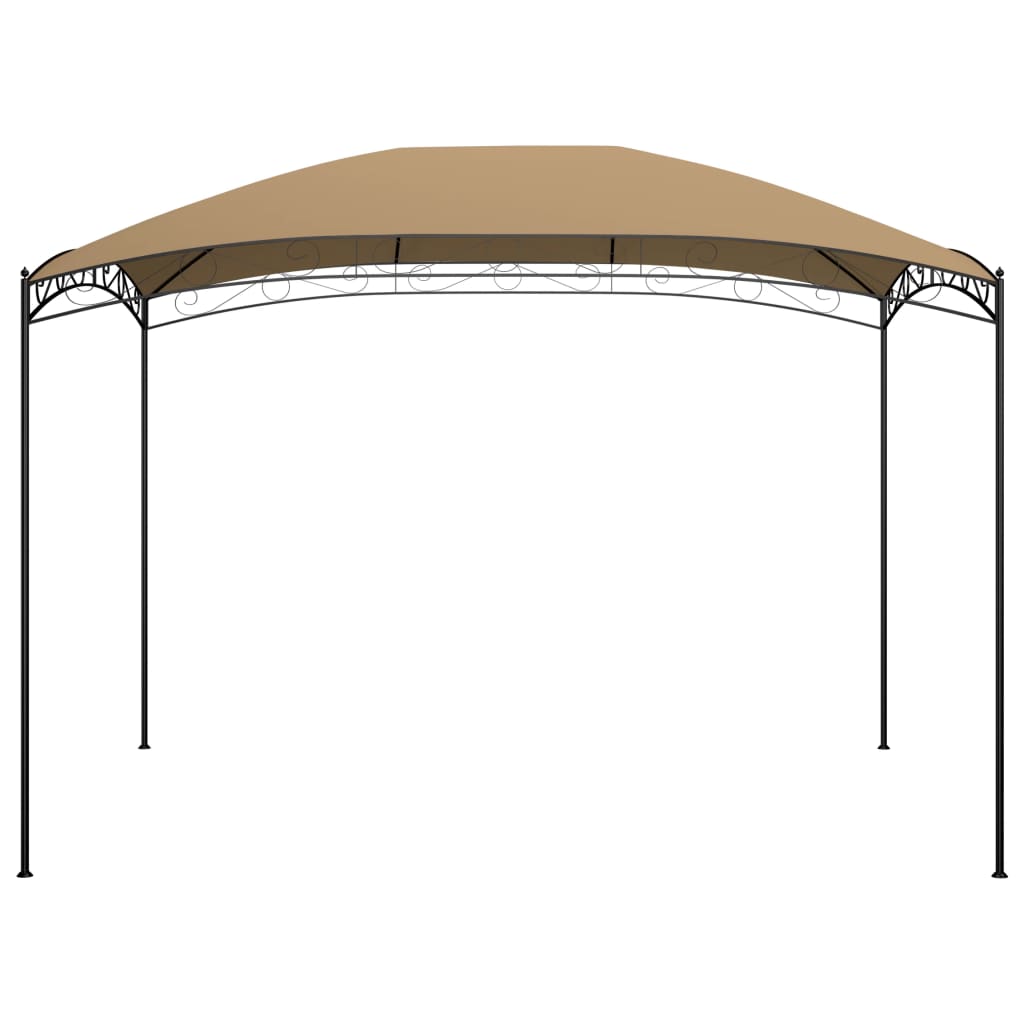 Altán 3 x 4 x 2,65 m taupe 180 g/m²