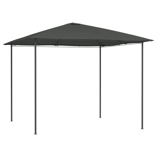 Altán 3 x 3 x 2,6 m antracitový 160 g/m²