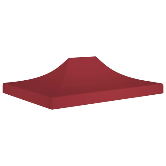 Střecha k party stanu 4 x 3 m vínová 270 g/m²