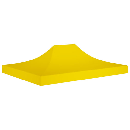 Střecha k party stanu 4 x 3 m žlutá 270 g/m²