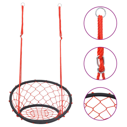 Síťové závěsné houpací křeslo 60 cm