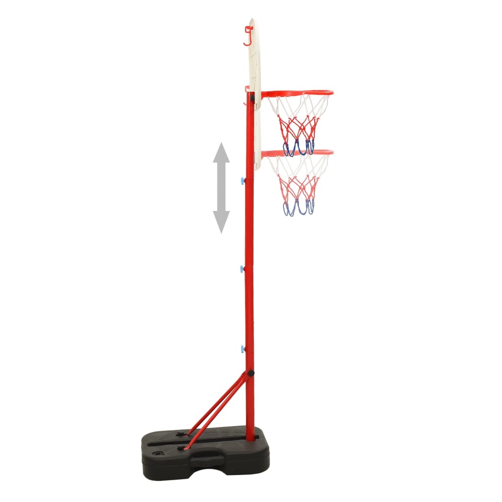 Přenosný basketbalový set nastavitelný 138,5–166 cm