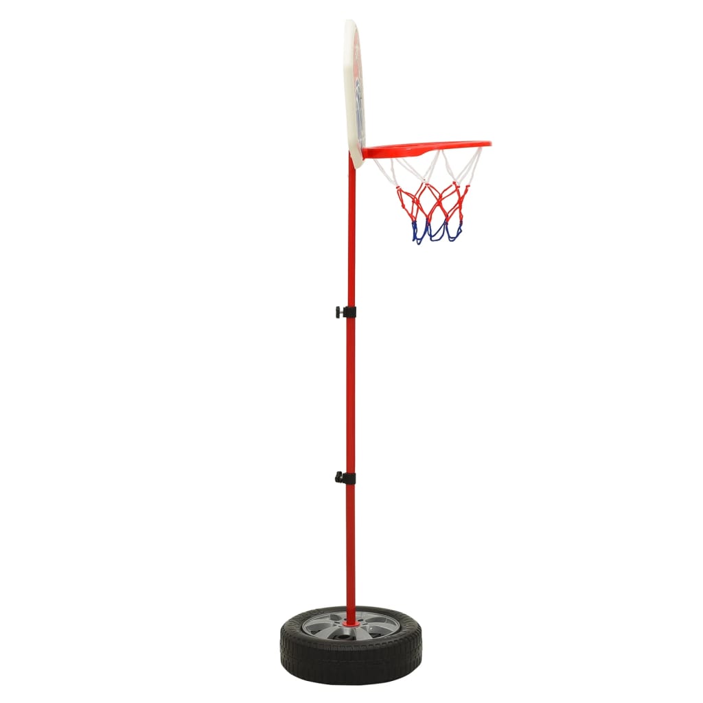 Přenosná basketbalová hrací sada nastavitelná 120 cm