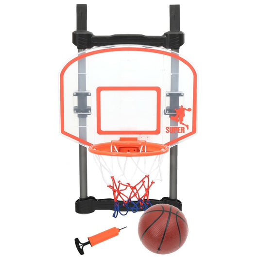 Dětská basketbalová hrací sada na dveře nastavitelné