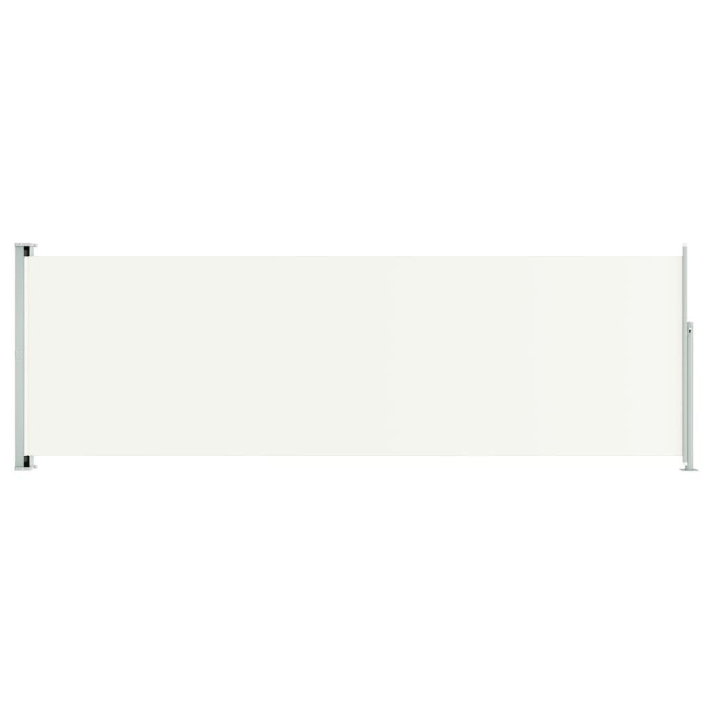 Zatahovací boční markýza 200x600 cm krémová