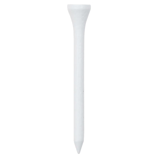 Golfová týčka 1 000 ks bílá 83 mm bambus
